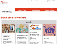 stadtbibliothek.offenburg.de Webseite Vorschau