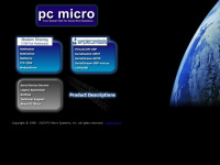 pcmicro.com Webseite Vorschau