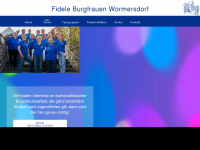 fidele-burgfrauen-wormersdorf.de Webseite Vorschau