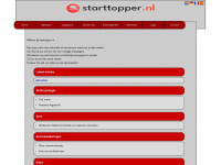 starttopper.nl Webseite Vorschau