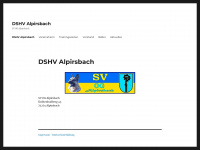 dshv-alpirsbach.de Webseite Vorschau