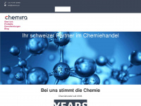 chemira.ch Webseite Vorschau