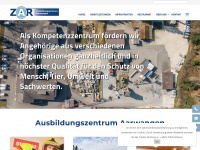 zar-ag.ch Webseite Vorschau
