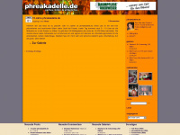 phreakadelle.de Webseite Vorschau