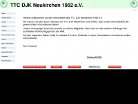 ttc-djk-neukirchen.de Webseite Vorschau