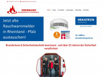 brandschutz-issermann.de Webseite Vorschau