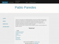 pabloparedes.com Webseite Vorschau
