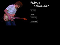 patrikschneider.ch Webseite Vorschau