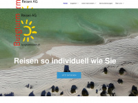 burgturmreisen.ch Webseite Vorschau