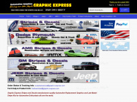 graphic-express.com Webseite Vorschau