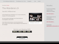 the-wanderer.ch Webseite Vorschau