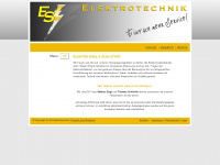 es-elektrotechnik.de Webseite Vorschau