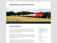 eisenbahn-um-nossen.de Webseite Vorschau
