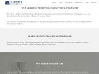 optik-alberty.de Webseite Vorschau