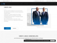 cubus-immobilien.de Webseite Vorschau