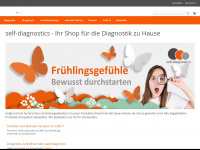 self-diagnostics.com Webseite Vorschau