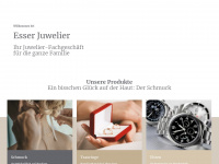 juwelier-esser.de Webseite Vorschau