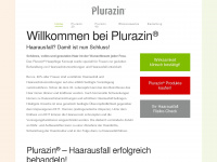 plurazin.de Webseite Vorschau
