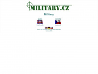 military.cz Webseite Vorschau