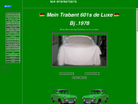 trabant601s.de Webseite Vorschau