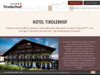 hoteltirolerhof.com Webseite Vorschau