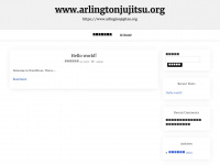 arlingtonjujitsu.org Webseite Vorschau