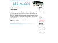 mr-busreisen.de Webseite Vorschau