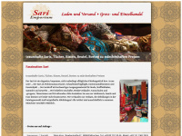 sari-emporium.com Webseite Vorschau