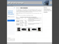 digitalwaage.net Webseite Vorschau