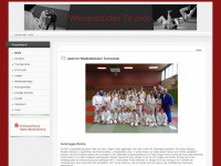 wtv-judo.de Webseite Vorschau