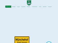 muenchehof-harz.de Webseite Vorschau