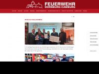 feuerwehr-dornburg-camburg.de Webseite Vorschau