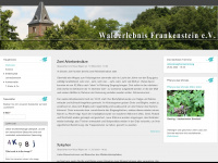 walderlebnis-frankenstein.de Webseite Vorschau