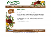salon-aromatica.cz Webseite Vorschau