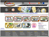 my4u.eu Webseite Vorschau