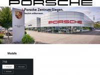 porsche-siegen.de Webseite Vorschau