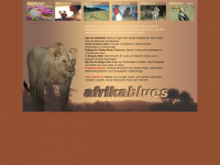 afrikablues.de Webseite Vorschau
