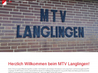 mtv-langlingen.de Webseite Vorschau