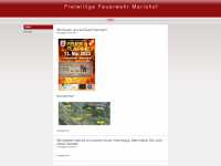 ff-mariahof.at Webseite Vorschau