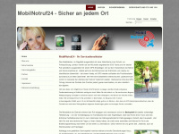 mobilnotruf24.de Webseite Vorschau