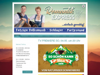 romantik-express.at Webseite Vorschau