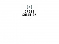 cross-solution.com Webseite Vorschau