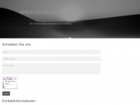glasundstein.com Webseite Vorschau
