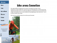 bikearena-emmetten.ch Webseite Vorschau