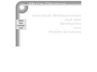 heidegrunow.de Webseite Vorschau