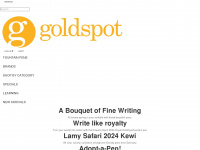 goldspot.com Webseite Vorschau