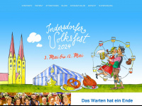 volksfest-indersdorf.de Webseite Vorschau
