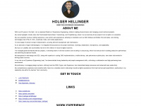 holger-hellinger.de Webseite Vorschau