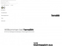 terralith.de Webseite Vorschau