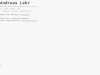 Andreas-lehr.com